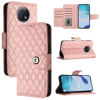 Rhombic Texture Flip Leather Phone Case with Lanyard, For Redmi 9 / 9 Prime India, For Redmi Note 10 5G / Note 10T 5G, For Redmi K40 / K40 Pro, For Redmi Note 10 Pro / Note 10 Pro Max, For Redmi Note 10 Pro India, For Redmi 9 Power / 9T Global         ...