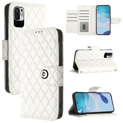 Rhombic Texture Flip Leather Phone Case with Lanyard, For Redmi 9 / 9 Prime India, For Redmi Note 10 5G / Note 10T 5G, For Redmi K40 / K40 Pro, For Redmi Note 10 Pro / Note 10 Pro Max, For Redmi Note 10 Pro India, For Redmi 9 Power / 9T Global         ...