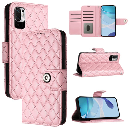 Rhombic Texture Flip Leather Phone Case with Lanyard, For Redmi 9 / 9 Prime India, For Redmi Note 10 5G / Note 10T 5G, For Redmi K40 / K40 Pro, For Redmi Note 10 Pro / Note 10 Pro Max, For Redmi Note 10 Pro India, For Redmi 9 Power / 9T Global         ...