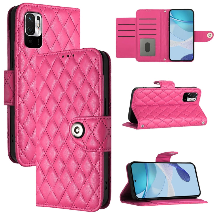 Rhombic Texture Flip Leather Phone Case with Lanyard, For Redmi 9 / 9 Prime India, For Redmi Note 10 5G / Note 10T 5G, For Redmi K40 / K40 Pro, For Redmi Note 10 Pro / Note 10 Pro Max, For Redmi Note 10 Pro India, For Redmi 9 Power / 9T Global         ...