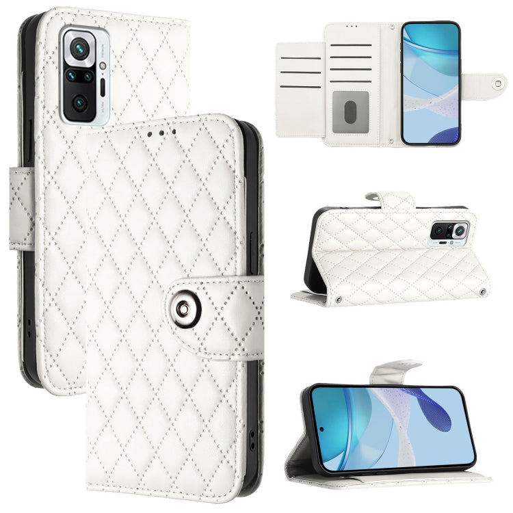 Rhombic Texture Flip Leather Phone Case with Lanyard, For Redmi 9 / 9 Prime India, For Redmi Note 10 5G / Note 10T 5G, For Redmi K40 / K40 Pro, For Redmi Note 10 Pro / Note 10 Pro Max, For Redmi Note 10 Pro India, For Redmi 9 Power / 9T Global         ...