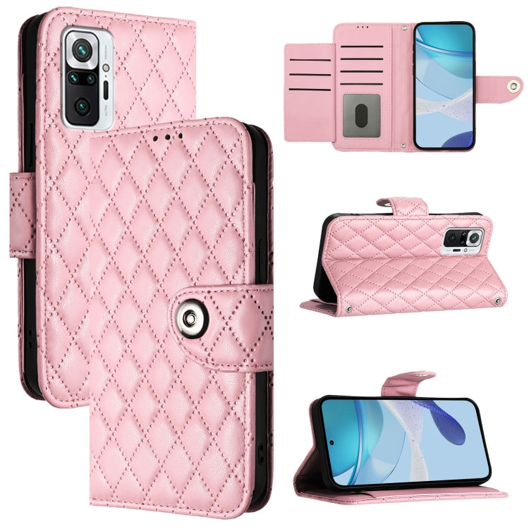 Rhombic Texture Flip Leather Phone Case with Lanyard, For Redmi 9 / 9 Prime India, For Redmi Note 10 5G / Note 10T 5G, For Redmi K40 / K40 Pro, For Redmi Note 10 Pro / Note 10 Pro Max, For Redmi Note 10 Pro India, For Redmi 9 Power / 9T Global         ...
