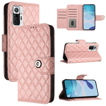 Rhombic Texture Flip Leather Phone Case with Lanyard, For Redmi 9 / 9 Prime India, For Redmi Note 10 5G / Note 10T 5G, For Redmi K40 / K40 Pro, For Redmi Note 10 Pro / Note 10 Pro Max, For Redmi Note 10 Pro India, For Redmi 9 Power / 9T Global         ...