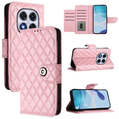 Rhombic Texture Flip Leather Phone Case with Lanyard, For Redmi K90 Max 5G, For Redmi A7 Pro 5G 171mm / Poco C81, For Redmi 15a 5G Global, For Redmi A5 4G 171.7mm / Poco C71 4G, For Redmi Turbo 5 5G Global / Poco X8 Pro                                 ...