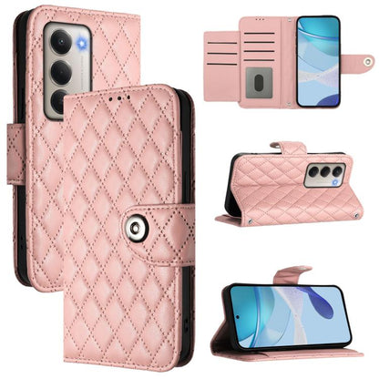 Rhombic Texture Flip Leather Phone Case with Lanyard, For Redmi K90 Max 5G, For Redmi A7 Pro 5G 171mm / Poco C81, For Redmi 15a 5G Global, For Redmi A5 4G 171.7mm / Poco C71 4G, For Redmi Turbo 5 5G Global / Poco X8 Pro                                 ...