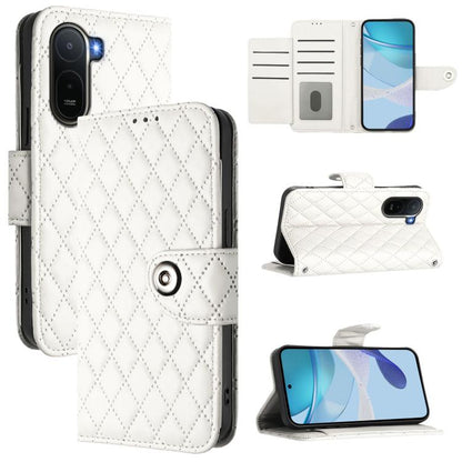 Rhombic Texture Flip Leather Phone Case with Lanyard, For Redmi K90 Max 5G, For Redmi A7 Pro 5G 171mm / Poco C81, For Redmi 15a 5G Global, For Redmi A5 4G 171.7mm / Poco C71 4G, For Redmi Turbo 5 5G Global / Poco X8 Pro                                 ...