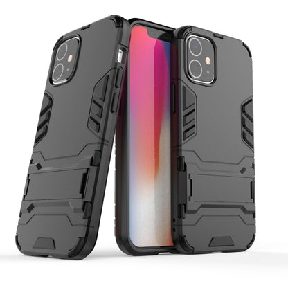 Shockproof protective phone case in dark gray with camera cutout and side openings