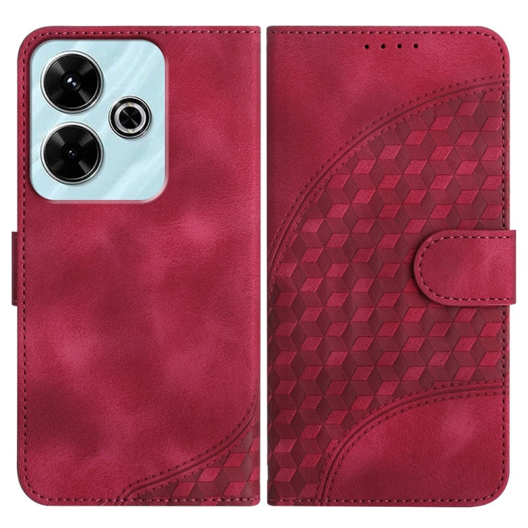 Elephant Head Embossed Phone Leather Case with Lanyard, For Redmi K80 / Poco F7 Pro, For Redmi Note 14 4G 164.84mm, For Redmi Turbo 4 / Poco X7 Pro, For Redmi Note 14 Pro 4G, For Redmi Note 14 4G 163.25mm, For Redmi Note 14 5G, For Redmi Note 14 Pro+ 5...