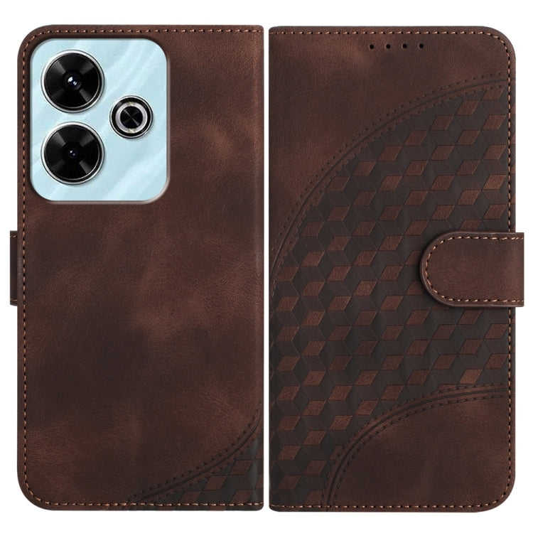 Elephant Head Embossed Phone Leather Case with Lanyard, For Redmi K80 / Poco F7 Pro, For Redmi Note 14 4G 164.84mm, For Redmi Turbo 4 / Poco X7 Pro, For Redmi Note 14 Pro 4G, For Redmi Note 14 4G 163.25mm, For Redmi Note 14 5G, For Redmi Note 14 Pro+ 5...