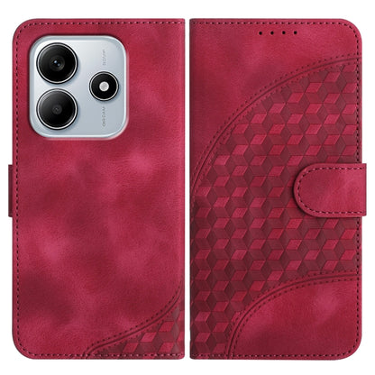 Elephant Head Embossed Phone Leather Case with Lanyard, For Redmi K80 / Poco F7 Pro, For Redmi Note 14 4G 164.84mm, For Redmi Turbo 4 / Poco X7 Pro, For Redmi Note 14 Pro 4G, For Redmi Note 14 4G 163.25mm, For Redmi Note 14 5G, For Redmi Note 14 Pro+ 5...