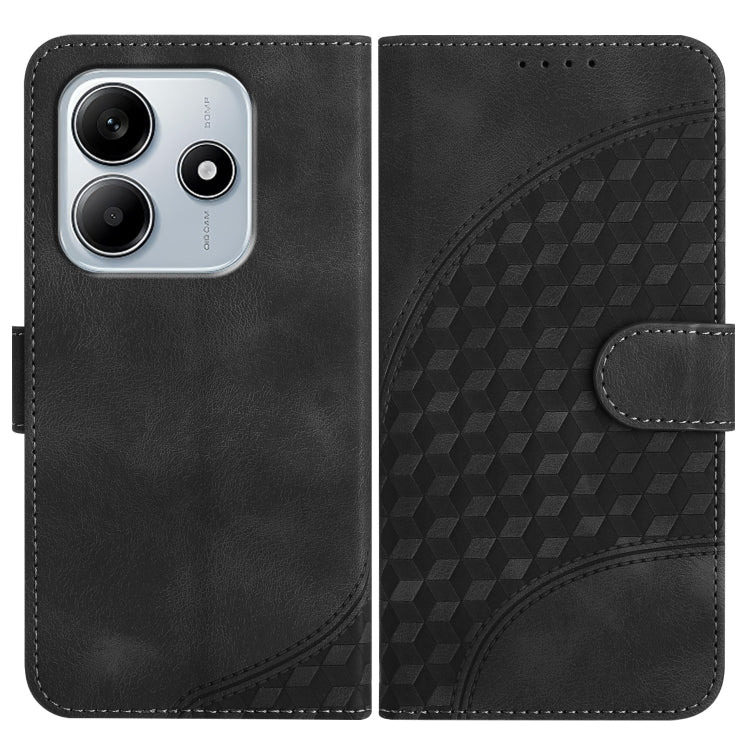 Elephant Head Embossed Phone Leather Case with Lanyard, For Redmi K80 / Poco F7 Pro, For Redmi Note 14 4G 164.84mm, For Redmi Turbo 4 / Poco X7 Pro, For Redmi Note 14 Pro 4G, For Redmi Note 14 4G 163.25mm, For Redmi Note 14 5G, For Redmi Note 14 Pro+ 5...