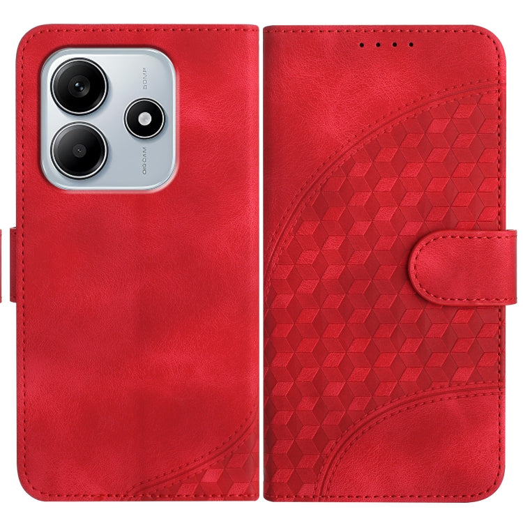 Elephant Head Embossed Phone Leather Case with Lanyard, For Redmi K80 / Poco F7 Pro, For Redmi Note 14 4G 164.84mm, For Redmi Turbo 4 / Poco X7 Pro, For Redmi Note 14 Pro 4G, For Redmi Note 14 4G 163.25mm, For Redmi Note 14 5G, For Redmi Note 14 Pro+ 5...