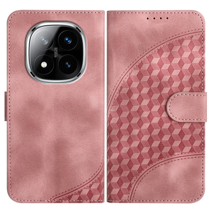 Elephant Head Embossed Phone Leather Case with Lanyard, For Redmi K80 / Poco F7 Pro, For Redmi Note 14 4G 164.84mm, For Redmi Turbo 4 / Poco X7 Pro, For Redmi Note 14 Pro 4G, For Redmi Note 14 4G 163.25mm, For Redmi Note 14 5G, For Redmi Note 14 Pro+ 5...