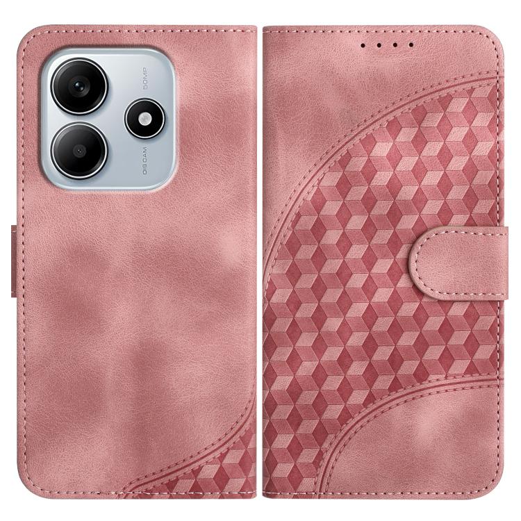 Elephant Head Embossed Phone Leather Case with Lanyard, For Redmi K80 / Poco F7 Pro, For Redmi Note 14 4G 164.84mm, For Redmi Turbo 4 / Poco X7 Pro, For Redmi Note 14 Pro 4G, For Redmi Note 14 4G 163.25mm, For Redmi Note 14 5G, For Redmi Note 14 Pro+ 5...