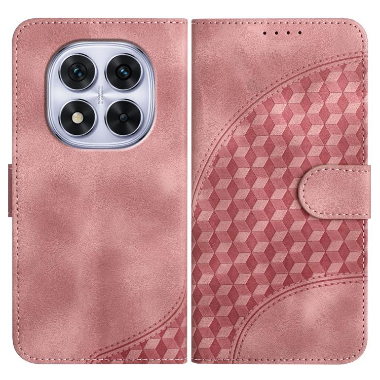 Elephant Head Embossed Phone Leather Case with Lanyard, For Redmi K80 / Poco F7 Pro, For Redmi Note 14 4G 164.84mm, For Redmi Turbo 4 / Poco X7 Pro, For Redmi Note 14 Pro 4G, For Redmi Note 14 4G 163.25mm, For Redmi Note 14 5G, For Redmi Note 14 Pro+ 5...