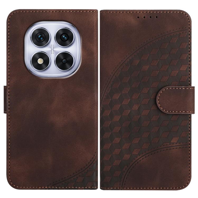 Elephant Head Embossed Phone Leather Case with Lanyard, For Redmi K80 / Poco F7 Pro, For Redmi Note 14 4G 164.84mm, For Redmi Turbo 4 / Poco X7 Pro, For Redmi Note 14 Pro 4G, For Redmi Note 14 4G 163.25mm, For Redmi Note 14 5G, For Redmi Note 14 Pro+ 5...