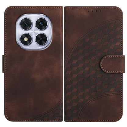 Elephant Head Embossed Phone Leather Case with Lanyard, For Redmi K80 / Poco F7 Pro, For Redmi Note 14 4G 164.84mm, For Redmi Turbo 4 / Poco X7 Pro, For Redmi Note 14 Pro 4G, For Redmi Note 14 4G 163.25mm, For Redmi Note 14 5G, For Redmi Note 14 Pro+ 5...