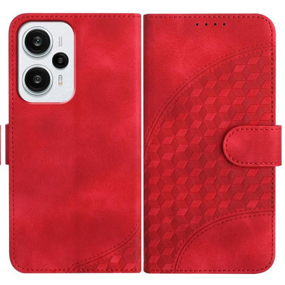 Elephant Head Embossed Phone Leather Case with Lanyard, For Redmi Note 12 Turbo / Poco F5