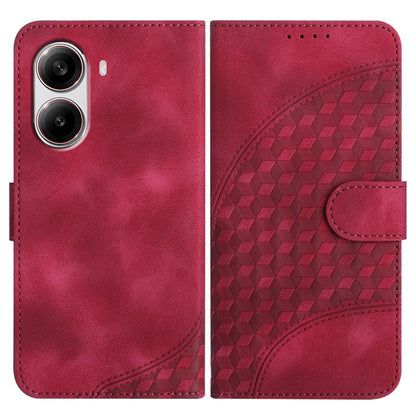 Elephant Head Embossed Phone Leather Case with Lanyard, For Redmi K80 / Poco F7 Pro, For Redmi Note 14 4G 164.84mm, For Redmi Turbo 4 / Poco X7 Pro, For Redmi Note 14 Pro 4G, For Redmi Note 14 4G 163.25mm, For Redmi Note 14 5G, For Redmi Note 14 Pro+ 5...