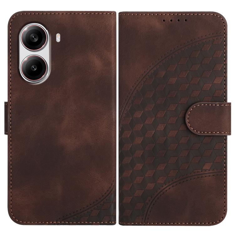 Elephant Head Embossed Phone Leather Case with Lanyard, For Redmi K80 / Poco F7 Pro, For Redmi Note 14 4G 164.84mm, For Redmi Turbo 4 / Poco X7 Pro, For Redmi Note 14 Pro 4G, For Redmi Note 14 4G 163.25mm, For Redmi Note 14 5G, For Redmi Note 14 Pro+ 5...