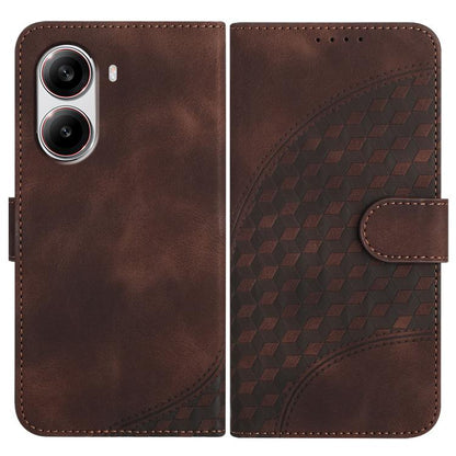 Elephant Head Embossed Phone Leather Case with Lanyard, For Redmi K80 / Poco F7 Pro, For Redmi Note 14 4G 164.84mm, For Redmi Turbo 4 / Poco X7 Pro, For Redmi Note 14 Pro 4G, For Redmi Note 14 4G 163.25mm, For Redmi Note 14 5G, For Redmi Note 14 Pro+ 5...