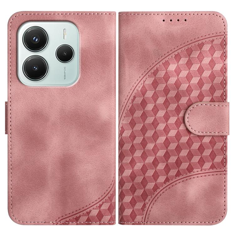 Elephant Head Embossed Phone Leather Case with Lanyard, For Redmi K80 / Poco F7 Pro, For Redmi Note 14 4G 164.84mm, For Redmi Turbo 4 / Poco X7 Pro, For Redmi Note 14 Pro 4G, For Redmi Note 14 4G 163.25mm, For Redmi Note 14 5G, For Redmi Note 14 Pro+ 5...