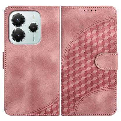 Elephant Head Embossed Phone Leather Case with Lanyard, For Redmi K80 / Poco F7 Pro, For Redmi Note 14 4G 164.84mm, For Redmi Turbo 4 / Poco X7 Pro, For Redmi Note 14 Pro 4G, For Redmi Note 14 4G 163.25mm, For Redmi Note 14 5G, For Redmi Note 14 Pro+ 5...