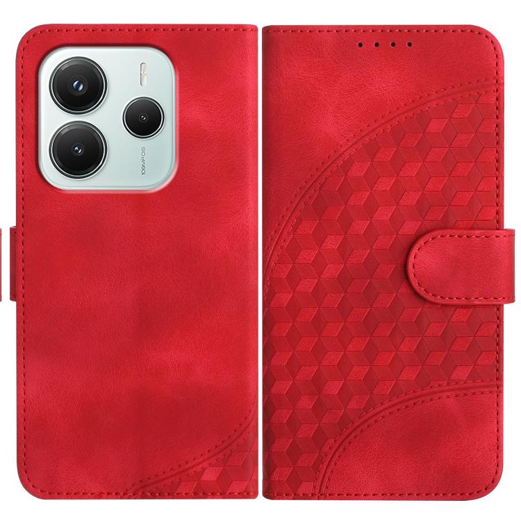 Elephant Head Embossed Phone Leather Case with Lanyard, For Redmi K80 / Poco F7 Pro, For Redmi Note 14 4G 164.84mm, For Redmi Turbo 4 / Poco X7 Pro, For Redmi Note 14 Pro 4G, For Redmi Note 14 4G 163.25mm, For Redmi Note 14 5G, For Redmi Note 14 Pro+ 5...