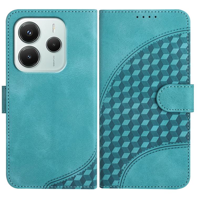 Elephant Head Embossed Phone Leather Case with Lanyard, For Redmi K80 / Poco F7 Pro, For Redmi Note 14 4G 164.84mm, For Redmi Turbo 4 / Poco X7 Pro, For Redmi Note 14 Pro 4G, For Redmi Note 14 4G 163.25mm, For Redmi Note 14 5G, For Redmi Note 14 Pro+ 5...