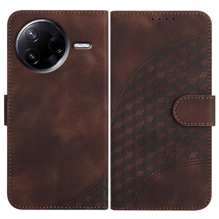 Elephant Head Embossed Phone Leather Case with Lanyard, For Redmi K80 / Poco F7 Pro, For Redmi Note 14 4G 164.84mm, For Redmi Turbo 4 / Poco X7 Pro, For Redmi Note 14 Pro 4G, For Redmi Note 14 4G 163.25mm, For Redmi Note 14 5G, For Redmi Note 14 Pro+ 5...