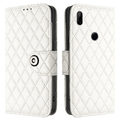 Rhombic Texture Flip Leather Phone Case with Lanyard, For Huawei Enjoy 10 Plus, For Huawei Enjoy 9s / P Smart+ 2019, For Huawei P30 lite / nova 4e, For Huawei P30 Pro, For Huawei P30