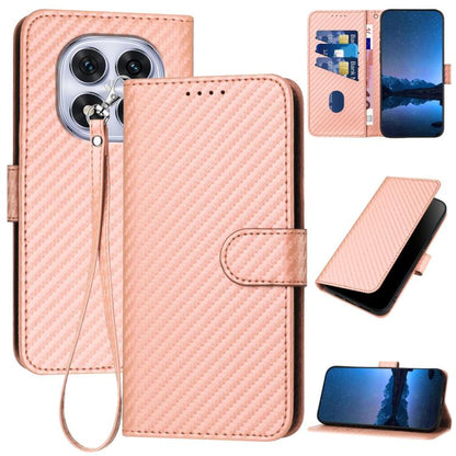 YX0070 Carbon Fiber Buckle Leather Phone Case with Lanyard, For Redmi K80 / Poco F7 Pro, For Redmi Note 14 4G 164.84mm, For Redmi Turbo 4 / Poco X7 Pro, For Redmi Note 14 Pro 4G, For Redmi Note 14 4G 163.25mm, For Redmi Note 14 5G                      ...