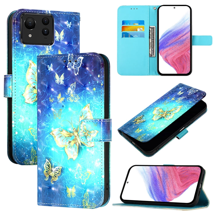 3D Painting Horizontal Flip Leather Phone Case, For Asus ROG Phone 9 / 9 Pro, For Asus Zenfone 11 Ultra, For Asus ROG Phone 8