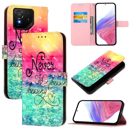 3D Painting Horizontal Flip Leather Phone Case, For Asus ROG Phone 9 / 9 Pro, For Asus Zenfone 11 Ultra, For Asus ROG Phone 8