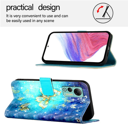 3D Painting Horizontal Flip Leather Phone Case, For Ulefone Note 14