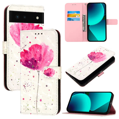 3D Painting Horizontal Flip Leather Phone Case, For Google Pixel 6 Pro, For Google Pixel 6, For Google Pixel 5a 5G, For Google Pixel 5, For Google Pixel 5 XL / Pixel 4a