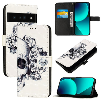 3D Painting Horizontal Flip Leather Phone Case, For Google Pixel 6 Pro, For Google Pixel 6, For Google Pixel 5a 5G, For Google Pixel 5, For Google Pixel 5 XL / Pixel 4a