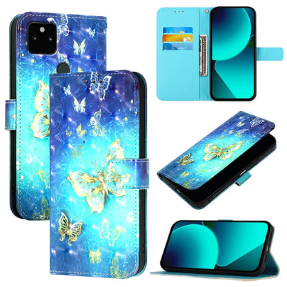3D Painting Horizontal Flip Leather Phone Case, For Google Pixel 6 Pro, For Google Pixel 6, For Google Pixel 5a 5G, For Google Pixel 5, For Google Pixel 5 XL / Pixel 4a