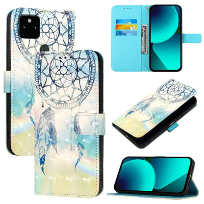 3D Painting Horizontal Flip Leather Phone Case, For Google Pixel 6 Pro, For Google Pixel 6, For Google Pixel 5a 5G, For Google Pixel 5, For Google Pixel 5 XL / Pixel 4a