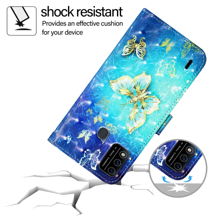 3D Painting Horizontal Flip Leather Phone Case, For Itel A48