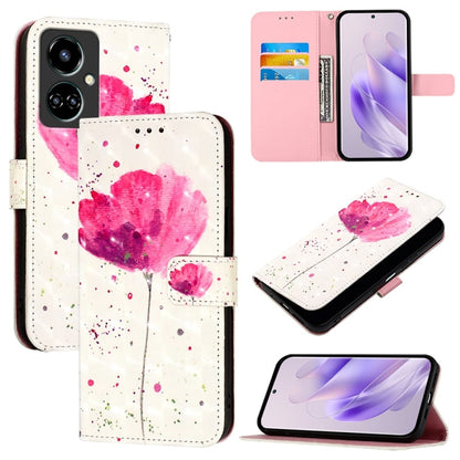 3D Painting Horizontal Flip Leather Phone Case, For Tecno Camon 19, For Tecno Camon 19 Neo, For Tecno Spark 6 Go