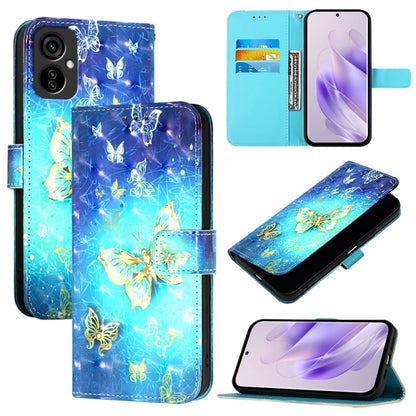 3D Painting Horizontal Flip Leather Phone Case, For Tecno Camon 19, For Tecno Camon 19 Neo, For Tecno Spark 6 Go