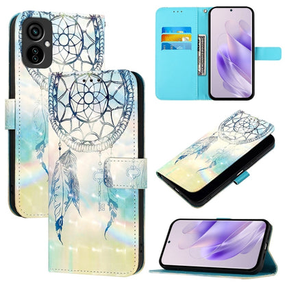 3D Painting Horizontal Flip Leather Phone Case, For Tecno Camon 19, For Tecno Camon 19 Neo, For Tecno Spark 6 Go