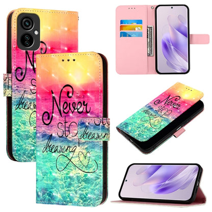 3D Painting Horizontal Flip Leather Phone Case, For Tecno Camon 19, For Tecno Camon 19 Neo, For Tecno Spark 6 Go