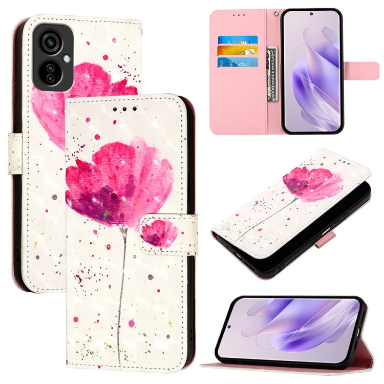 3D Painting Horizontal Flip Leather Phone Case, For Tecno Camon 19, For Tecno Camon 19 Neo, For Tecno Spark 6 Go