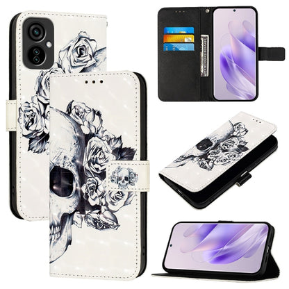 3D Painting Horizontal Flip Leather Phone Case, For Tecno Camon 19, For Tecno Camon 19 Neo, For Tecno Spark 6 Go