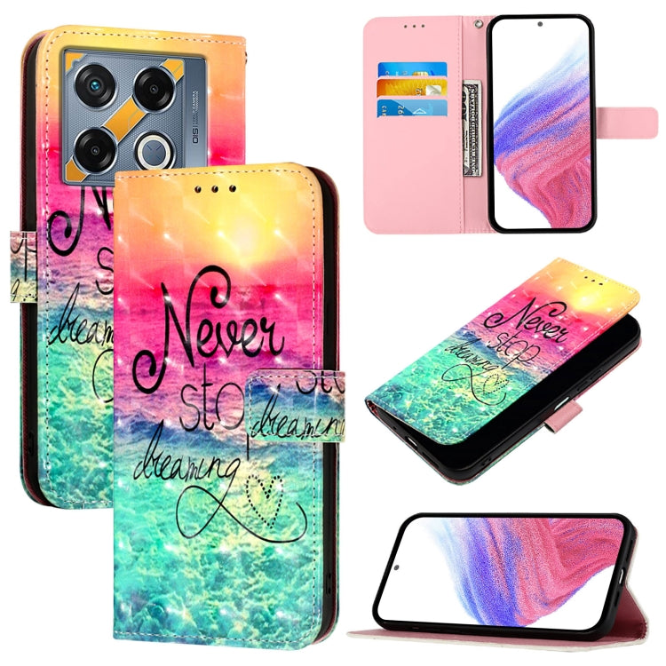 3D Painting Horizontal Flip Leather Phone Case, For Infinix Note 40 5G, For Infinix Smart 8 Plus / Smart 8 Pro, For Infinix GT 20 Pro, For Infinix Note 40 Pro 4G, For Infinix Note 40 Pro 5G, For Infinix Note 40, For Infinix Hot 40 / Hot 40 Pro         ...