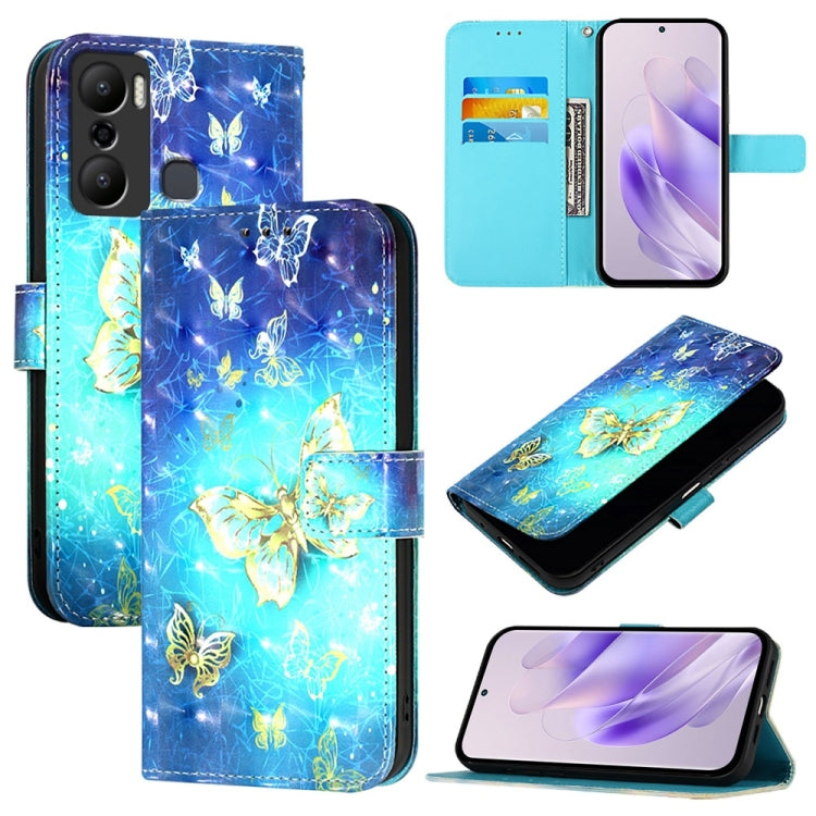 3D Painting Horizontal Flip Leather Phone Case, For Infinix Smart 7, For Infinix Hot 20i, For Infinix Hot 20 Play, For Infinix Hot 20 4G, For Infinix Zero 20, For Infinix Note 12 2023 / Note 12 Pro 4G, For Infinix Note 12 5G / Note 12 Pro 5G           ...