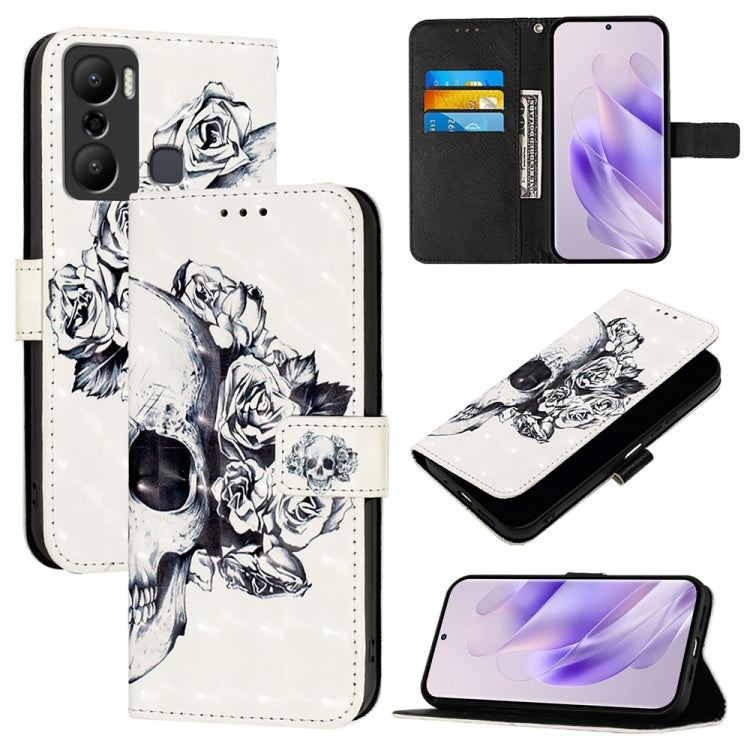 3D Painting Horizontal Flip Leather Phone Case, For Infinix Smart 7, For Infinix Hot 20i, For Infinix Hot 20 Play, For Infinix Hot 20 4G, For Infinix Zero 20, For Infinix Note 12 2023 / Note 12 Pro 4G, For Infinix Note 12 5G / Note 12 Pro 5G           ...