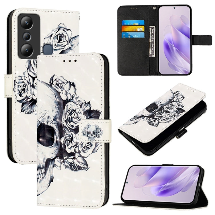 3D Painting Horizontal Flip Leather Phone Case, For Infinix Smart 7, For Infinix Hot 20i, For Infinix Hot 20 Play, For Infinix Hot 20 4G, For Infinix Zero 20, For Infinix Note 12 2023 / Note 12 Pro 4G, For Infinix Note 12 5G / Note 12 Pro 5G           ...